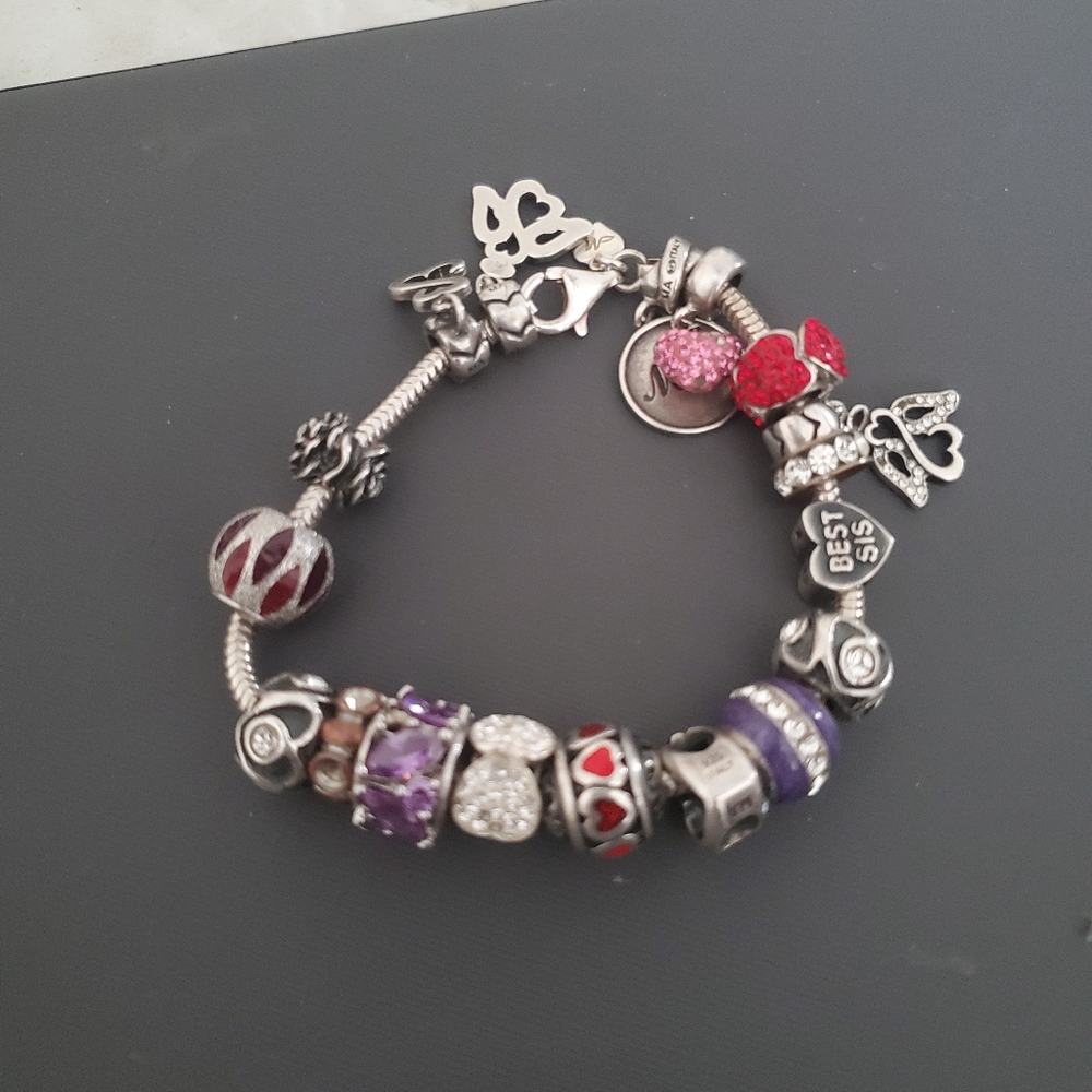 This is a Pandora that's all filled up! I am willing to sell charms separately